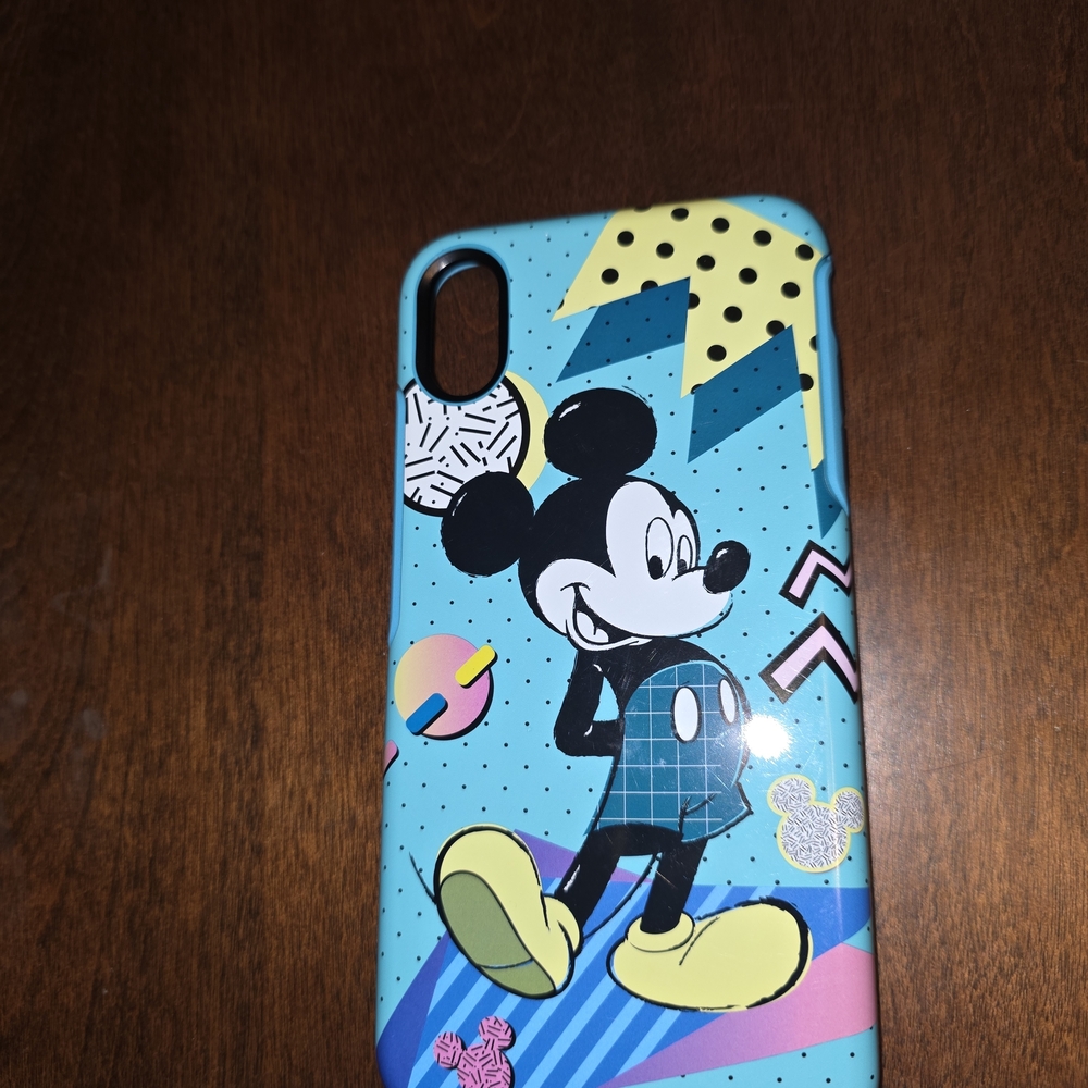 OtterBox Mickey Mouse Teal and Yellow Phone Case